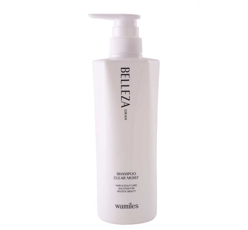 Wamiles Shampoo Clear Moist Аминокислотный шампунь для глубокого увлажнения, 500 ml 