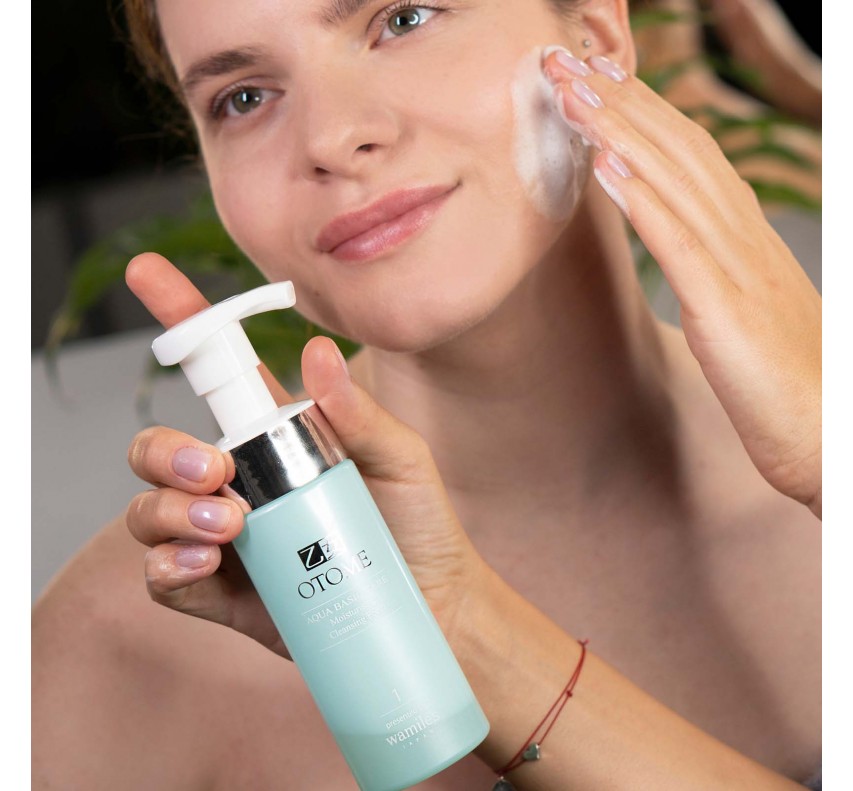 OTOME Aqua Basic Care Moistrurising Cleansing Foam Увлажняющая пенка для лица, 150 мл