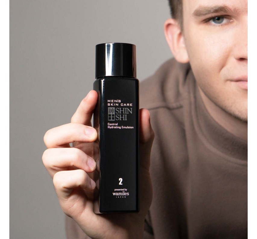 SHINSHI Men's Skin Care Control Hydrating Emulsion Мужской лосьон для лица, 200 мл