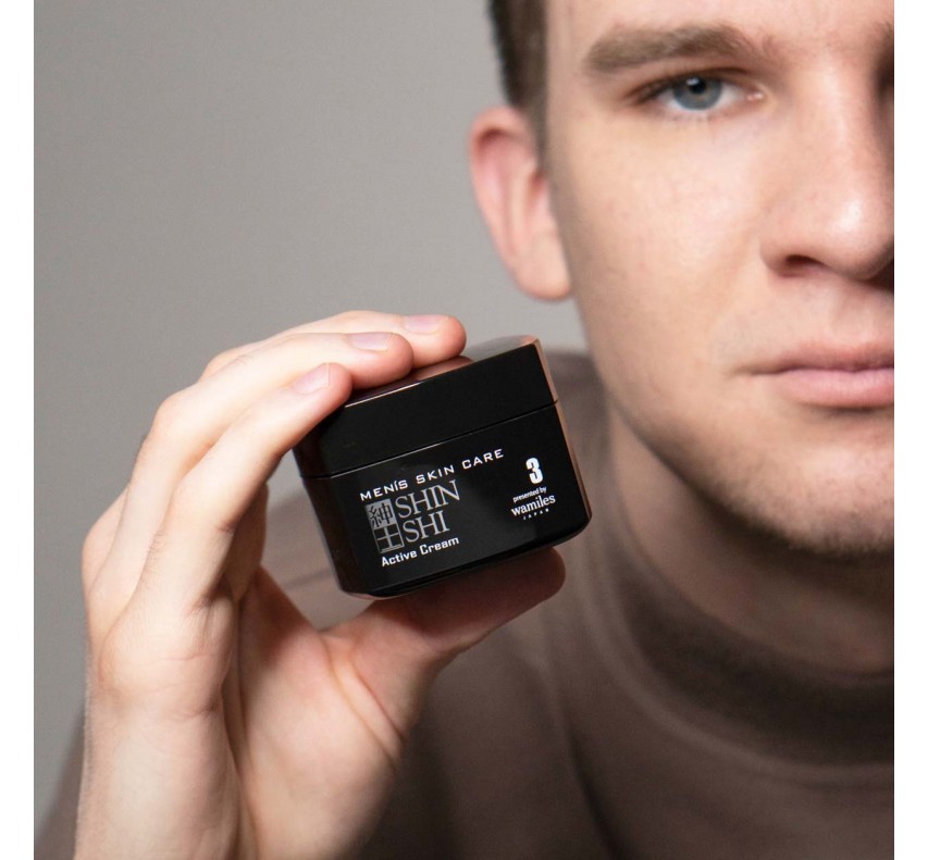 SHINSHI  Men's Skin Care Active Cream Мужской крем для лица, 50г