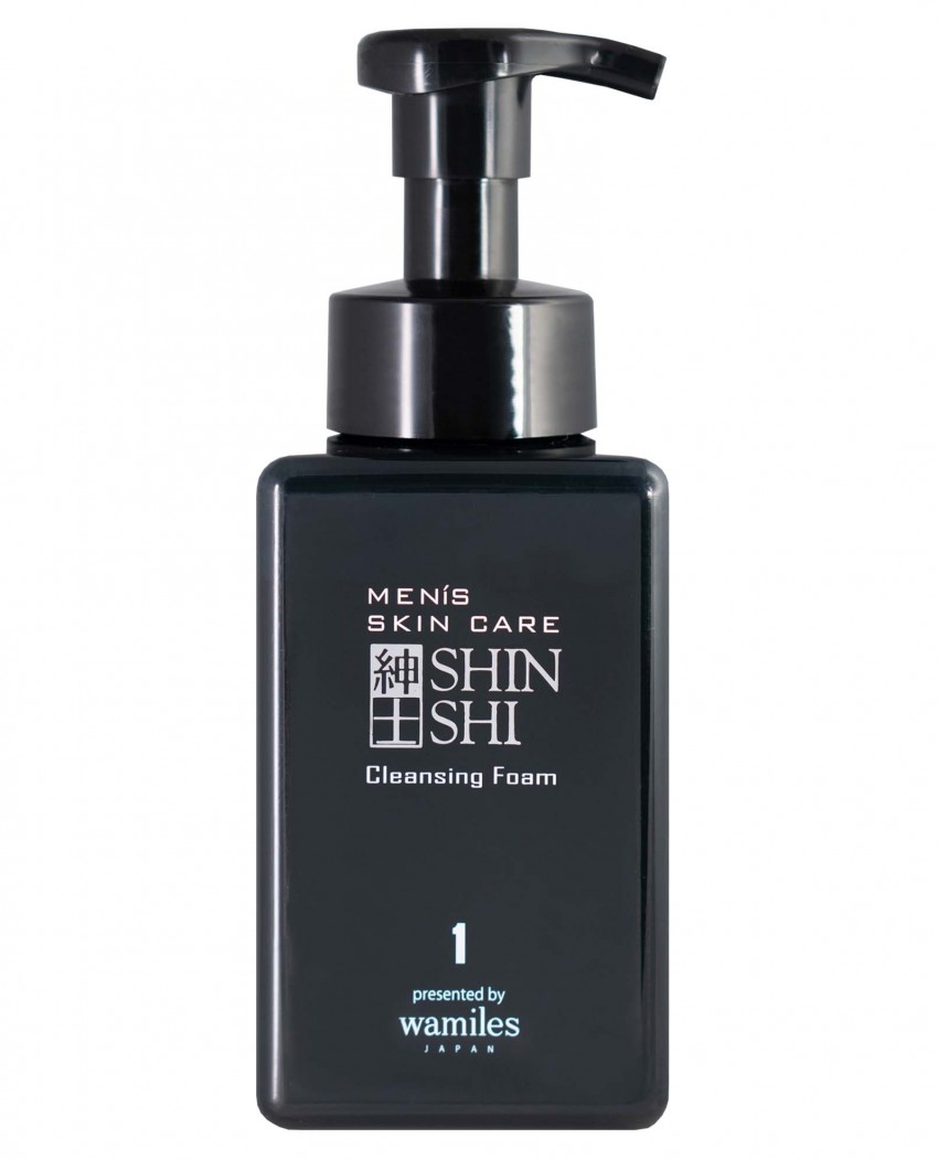 SHINSHI Men's Skin Care Cleansing Foam Мужская очищающая пена для бритья, 400 мл