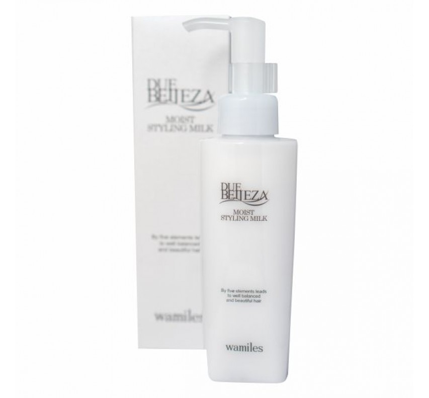 Wamiles Belleza Moist Styling Milk Питательное молочко для восстановления волос, 110g.